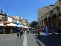 street in heraklion